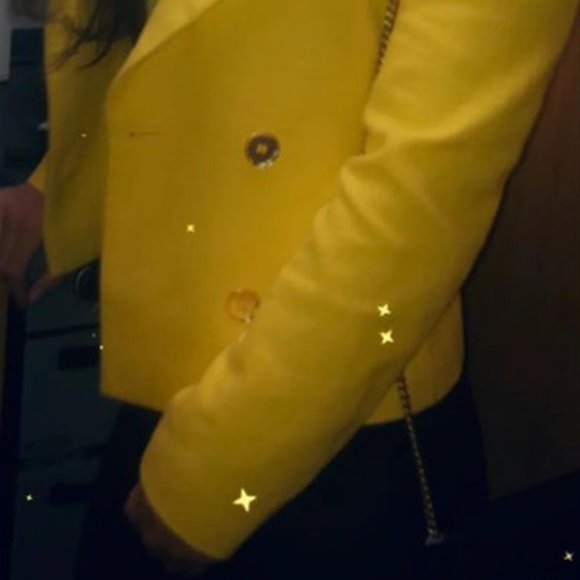 Zara yellow blazer - Picture 3 of 5